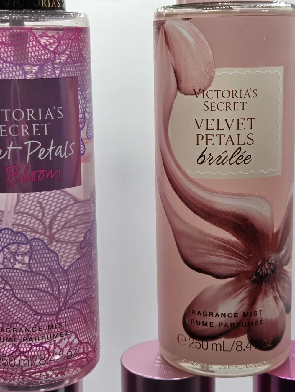 Victoria's Secret Velvet Petals Mist Bundle  8PC New!